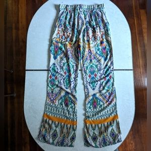 Flowy Bright Patterned Pants